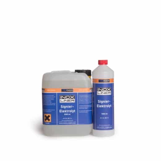 Elektrolyt Signieren (dunkel & Alu hell) 500 ml