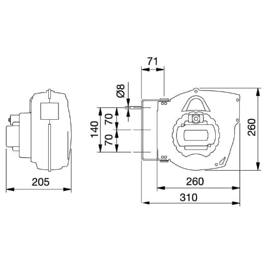 Automatischer Kabelaufroller – Bild 4