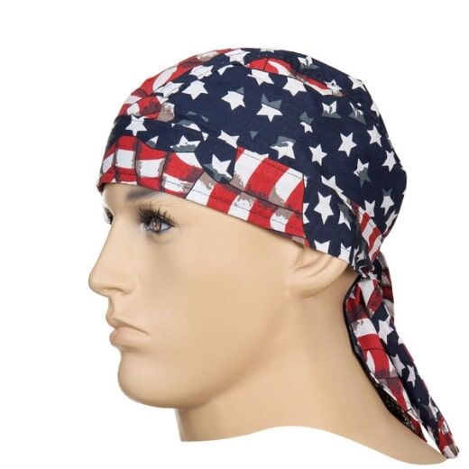Hitzekopfschutz Bandana 'USA flag' WELDAS 23-3604