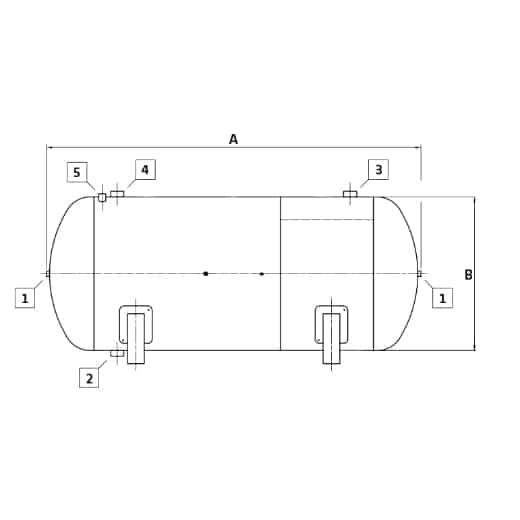 11 bar EURO S 270 CE - VERZINKT