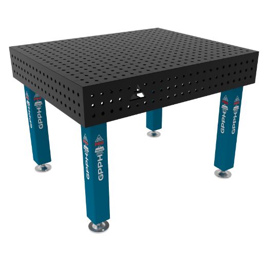 Edelstahl Schweißtisch PRO 1200x1000 mm 16-50x50