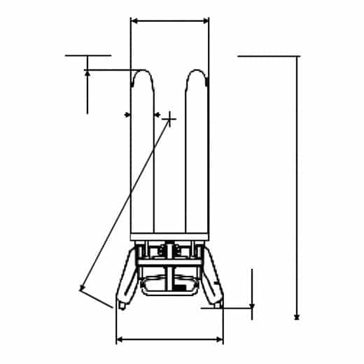 Gabelhochhubwagen GHHW 1000