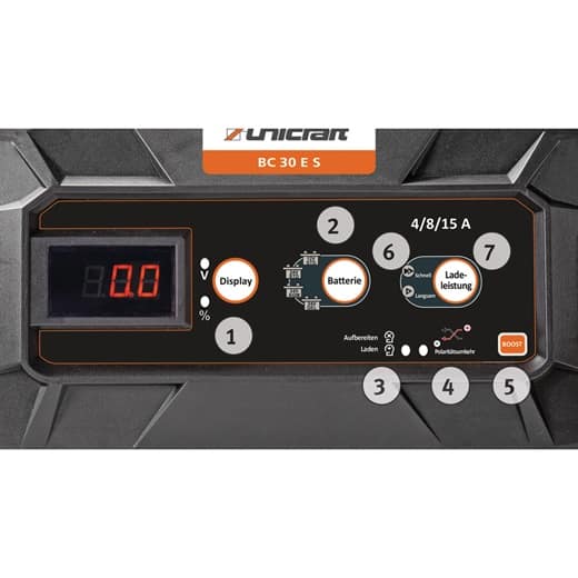 Batterielade- und -startgerät BC 30 E S