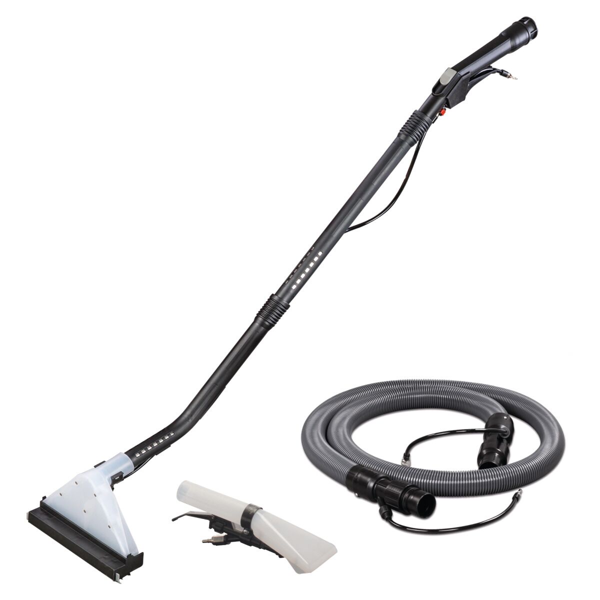 Zubehörset mit Sprühdüsen, Schläuchen und Bodendüse für flexCAT 133 IPD.