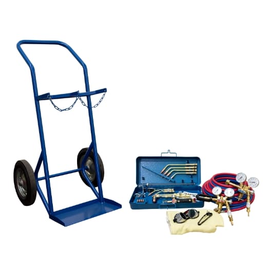 AUTOGEN-Komplett-Set - ohne Gasflaschen KE 17/10m - Set / 50 l