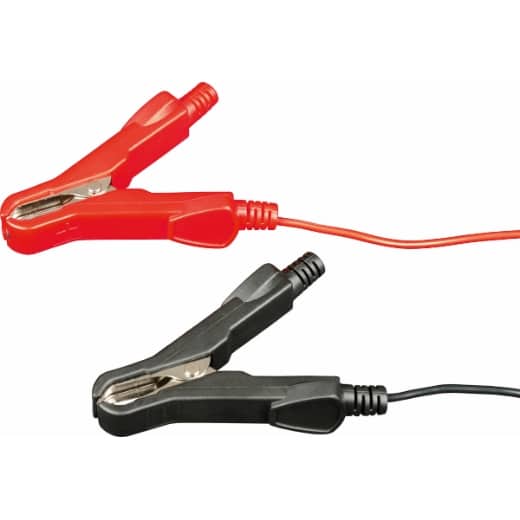 Ladekabel inkl. Polklemmen rot/schwarz
