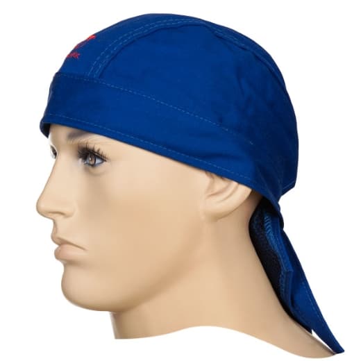 Hitzekopfschutz Bandana 'blau WELDAS 23-3612