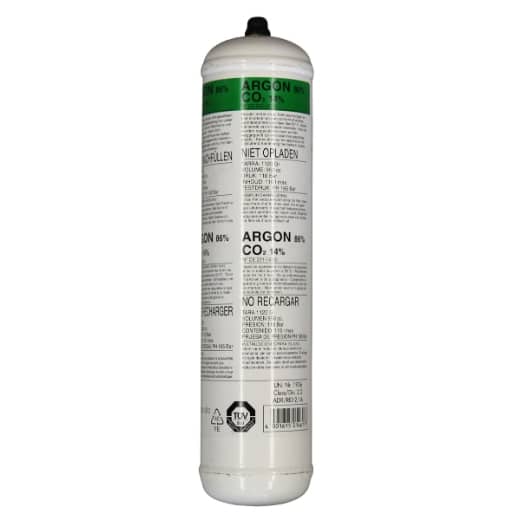 Einwegflasche Argon