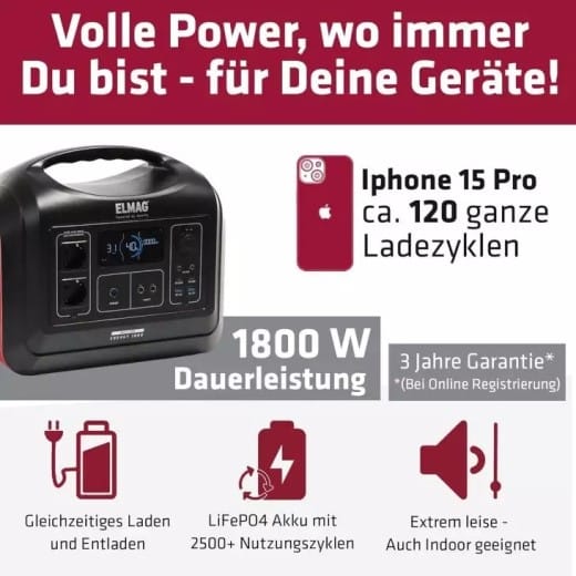 Stromspeicher ENERGY 1800