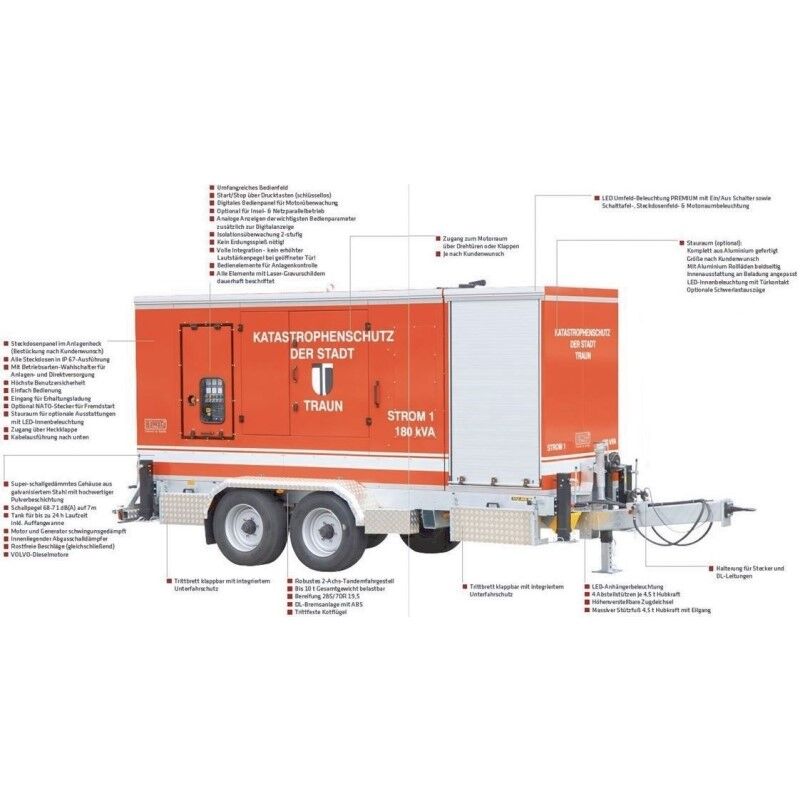 Mobile Beleuchtungs- und Notstromanlage MBNA 150 WDE Heavy – Bild 2