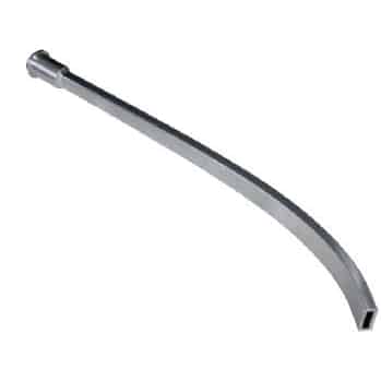 Langdüse Aluminium 45° gebogen