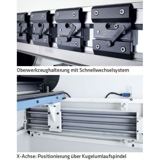 Hydraulische Abkantpresse 3-Achsen Mod. CNC-HAP 3100x135t – Bild 3