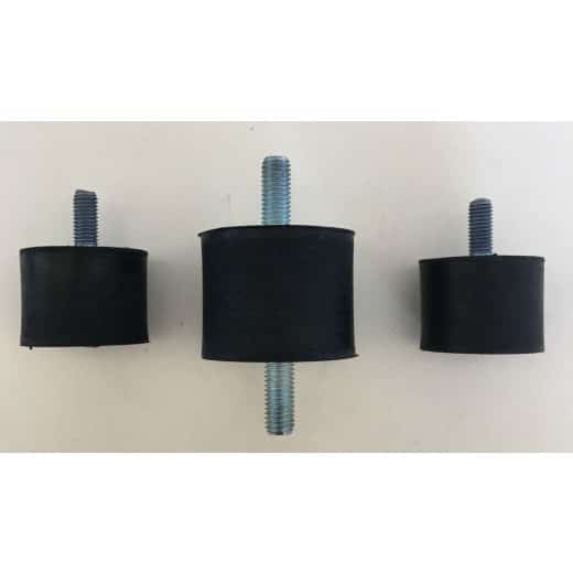 Gummi-Puffer Satz zu Stromerzeuger