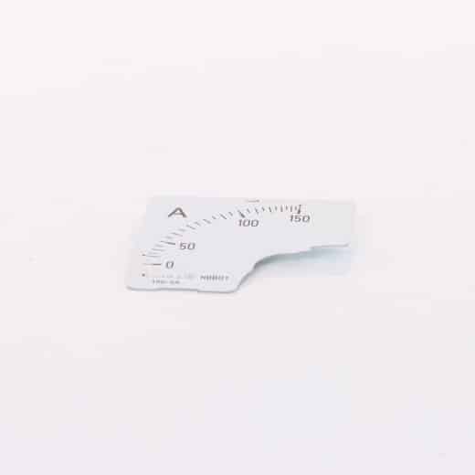 Skala 0-150A zu Amperemeter 72x72mm