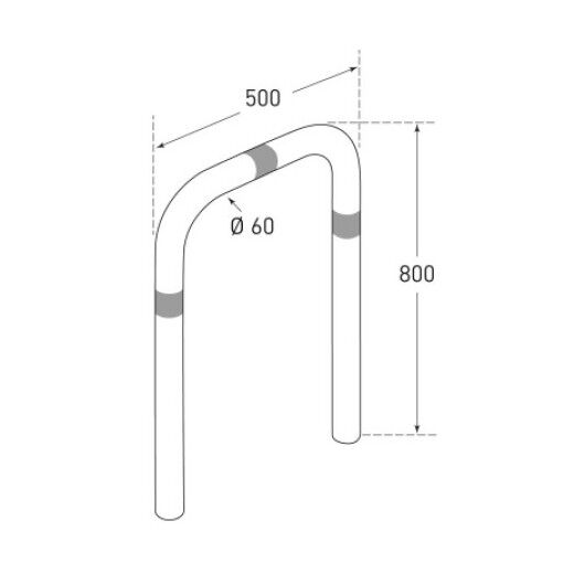 CITY Schutzbügel aus Stahl