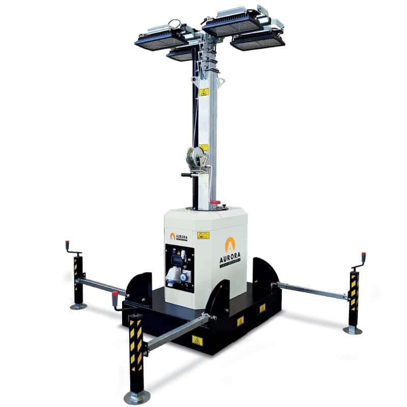 Lichtmasten Tau 4x160W von Aurora