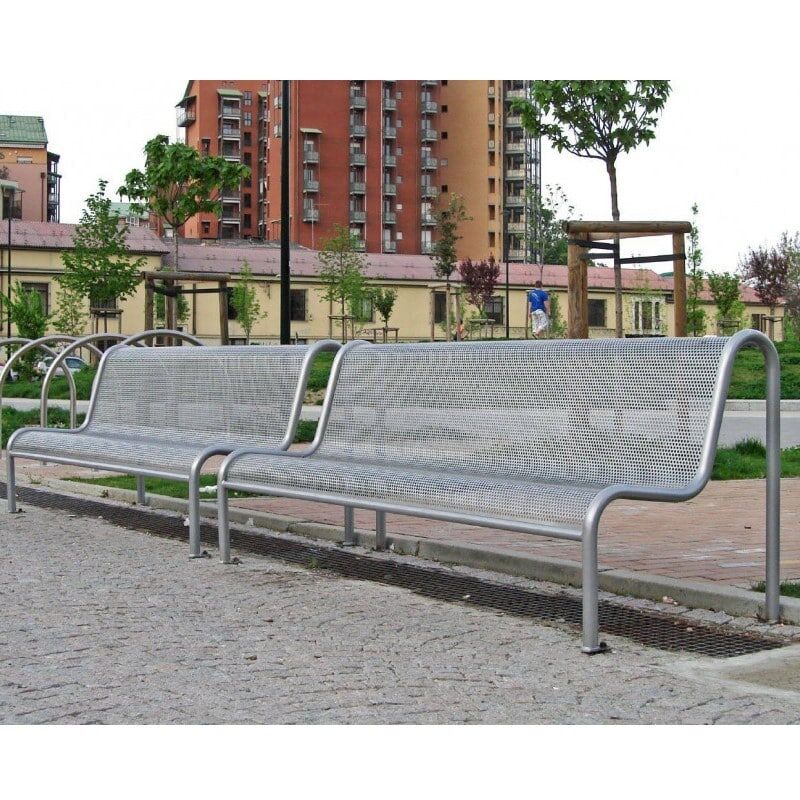 Sitzbank Valles UM340 aus Metall – Bild 2