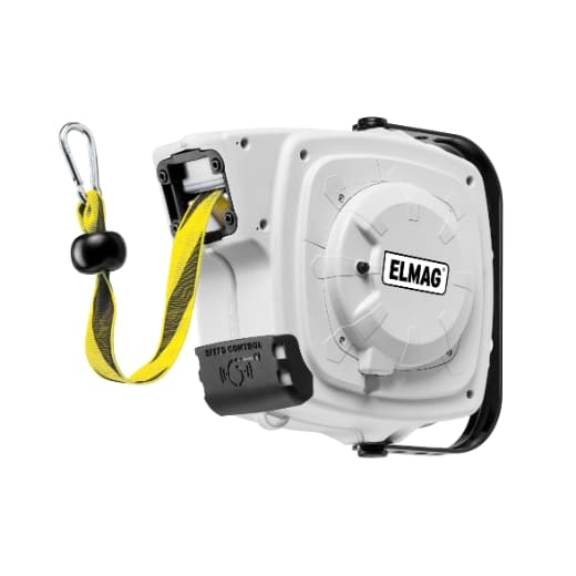 Autom. Aufroller mit Absperrband inkl. Bremse