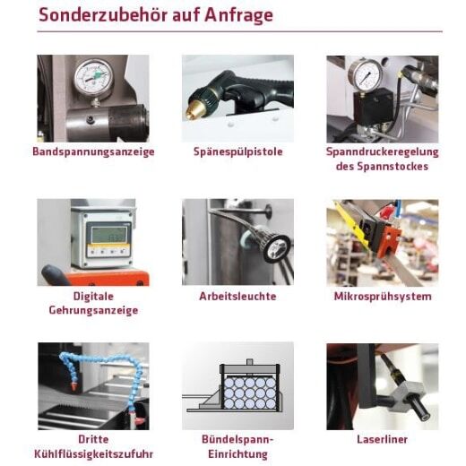 BOMAR Metall-Bandsägemaschine Modell BasiCut 275.230 GANC – Bild 2