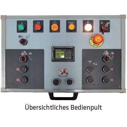 Hydraulische 3-Walzen Rundbiegemaschine – Bild 3