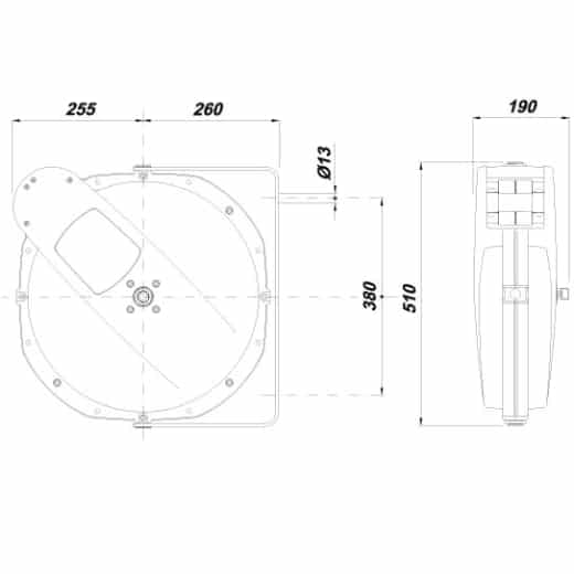 Automatischer Schlauchaufroller ROLL AIR INDUSTRIE 21 – Bild 3