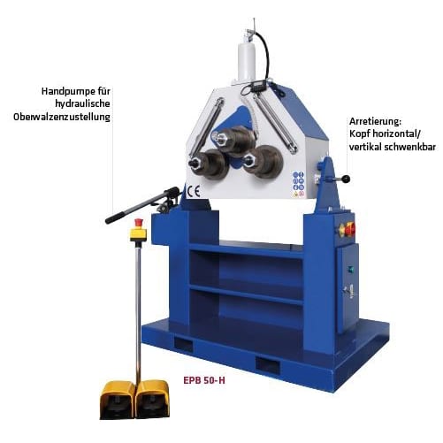 Motorische Ringbiegemaschine PREMIUM EPB 50-H – Bild 2