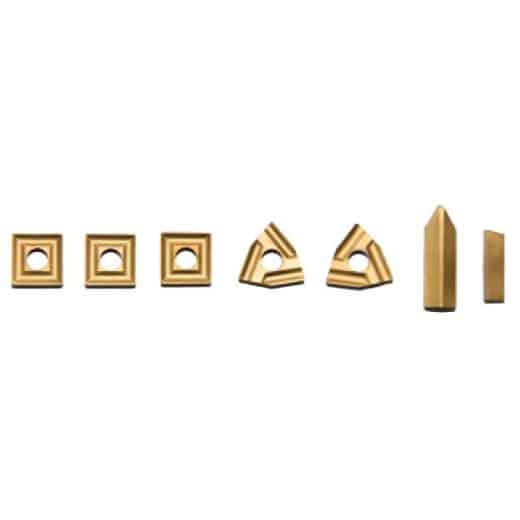 HM-Wendeplatten-Satz TIN-beschichtet