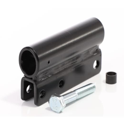 Halterung für Bedienhebel bei Hydraulikpumpe