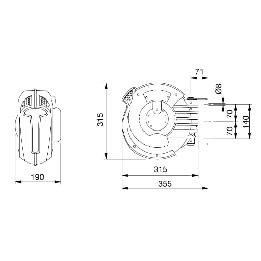Automatischer Kabelaufroller ROLL ELECTRIC MASTER 400/10 – Bild 4