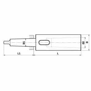 Verlängerungshülse MK 3 / MK 3 – Bild 2