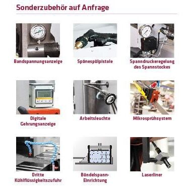 BOMAR Metall-Bandsägemaschine Workline 510.350 DG – Bild 4