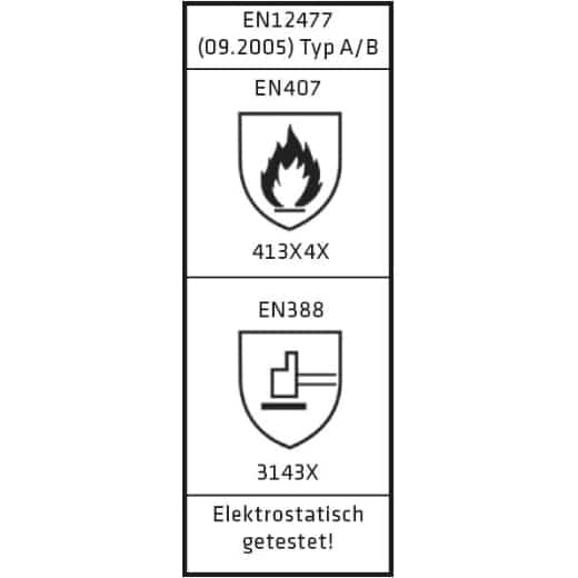 5-Finger-Schweißerhandschuhe WELDAS 10-2087 XL – Bild 6