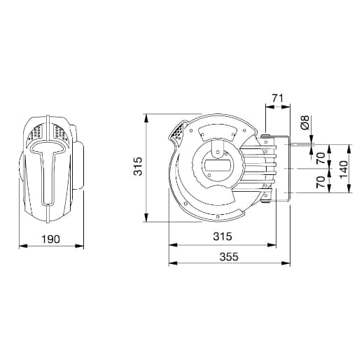 Automatischer Schlauchaufroller ROLL AIR MASTER 12 – Bild 2