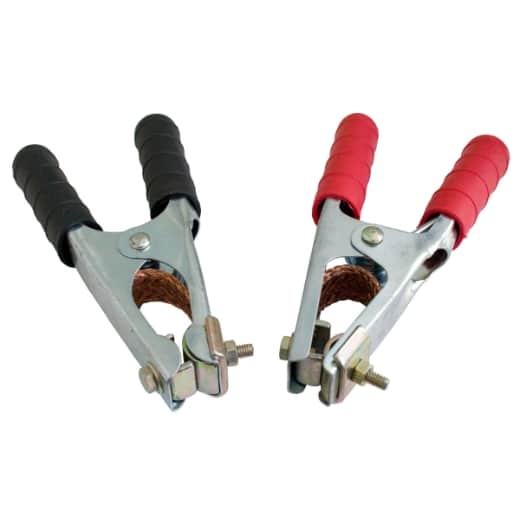 Polklemmen-Set je 1x rot + schwarz