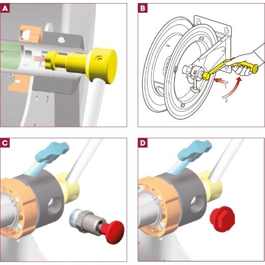 Manueller Schlauchaufroller Serie 560 – Bild 3