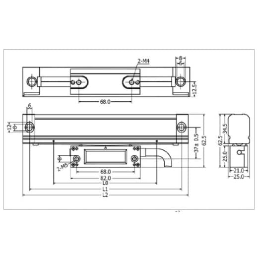 Glasmessstab Mod. KA 300/620 – Bild 2