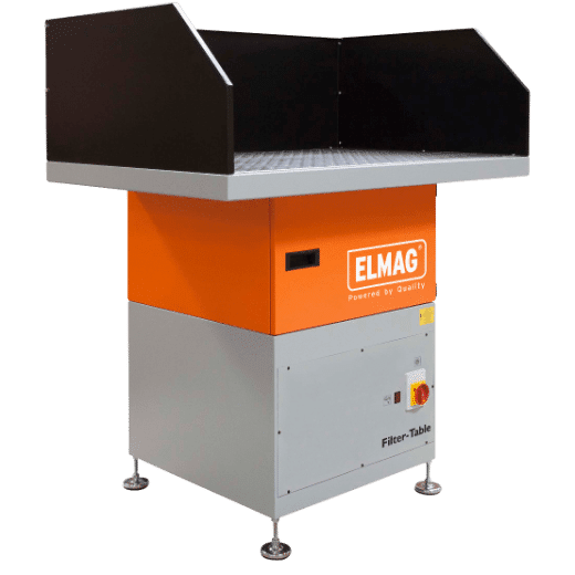 Schweißtisch mit Filtergerät