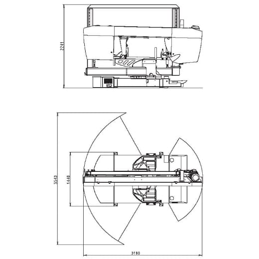BOMAR Metall-Bandsägemaschine Individual 720.540 DGH – Bild 2