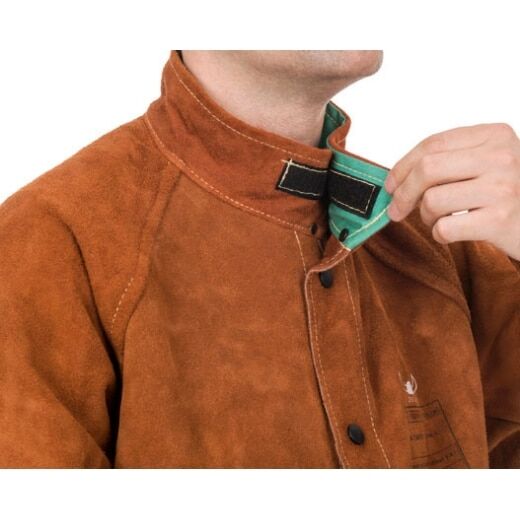 Schweißerjacke Größe M, WELDAS 44-7300/P M – Bild 3