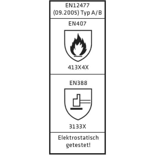 5-Finger-Schweißerhandschuhe WELDAS 10-2750 XL – Bild 2