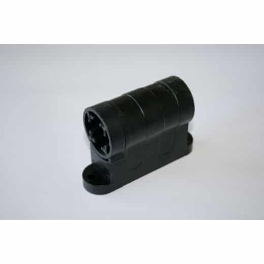 PVC-Halterung schwarz für Schutz