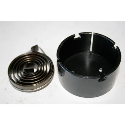 Rückzugfeder mit Gehäuse kompl. Nr. 35+36