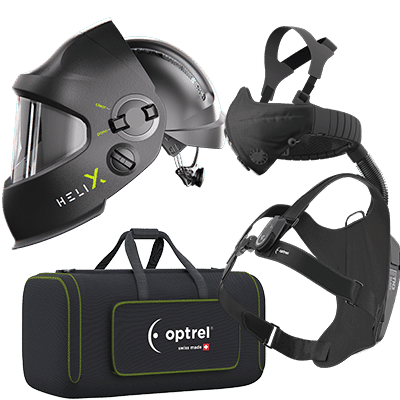 'Optrel®' Ready to weld package HELIX quattro + swiss air