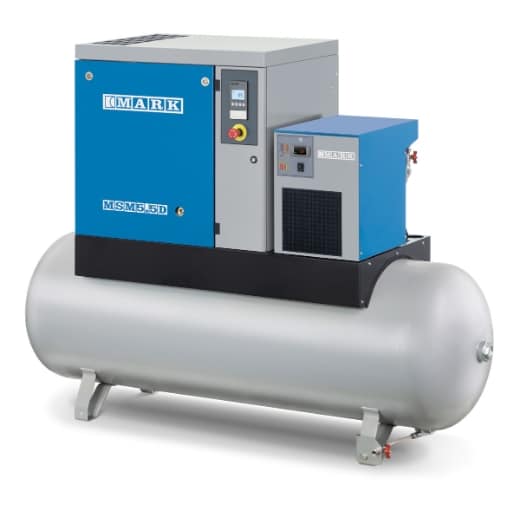 MARK-Schraubenkompressor MSM MAXI 11 DF - 270/10bar - AD 2000