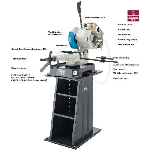 Metall-Kreissägemaschine MKS 250 RLSS-N – Bild 2
