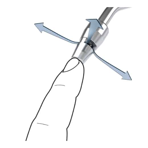 Ausblaspistole JWL TURBO, Ø 8mm Rohr – Bild 3