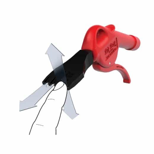 Ausblaspistole JWL mit Jet Air Flachdüse – Bild 3