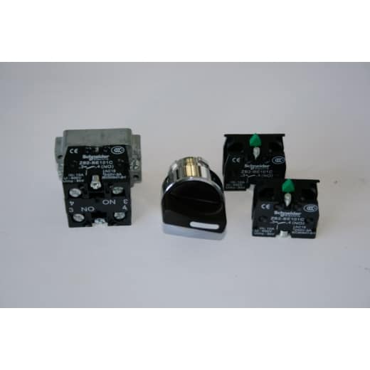 Schalter '1/STOP/2' für Spindeldrehzahl