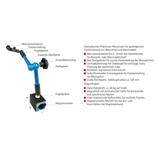 Präzisions-Magnet-Messstativ – Bild 2