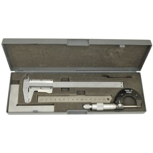 Messwerkzeug-Sortiment 4-teilig